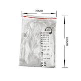 Stainless Steel Wire/Metal Sheet Thickness Gauge 0.0239-0.035 Welding Gage Measuring Ruler Plated Size Carpenter Measuring Tools