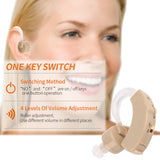 Hearing Aids for Deafness The Elderly Deaf Audifonos Voice Amplifier Device Adjustable Sound Enhancer Hearing Aid Kit Ear Care