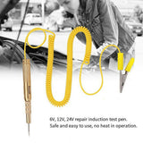 1pc Universal Car Automotive Circuit Fuse Voltage Tester Test Light Probe Pen Electrical Pencil DC 6V/12V/24V