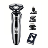 4D Electric Shaver For Men Electric Beard Trimmer USB Rechargeable Professional Hair Trimmer Hair Cutter Adult Razor For Men