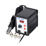 BK-858D SMD Brushless Heat Gun Hot Air Rework Soldering Station+3pcs Nozzles Rework Soldering Station Wire with Clamp 700W