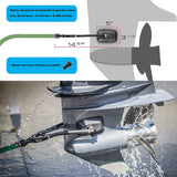 1pc Boat Engine Flusher Outboard Motor Water Ear Muffs Marine Motor Washer Universal for Boats Flush Away Sand Salt Accessories