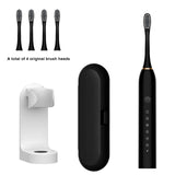 Sonic Electric Toothbrush Ultrasonic Automatic USB Rechargeable IPX7 Waterproof Whitening Teeth Tooth Brush Head Holder Adult