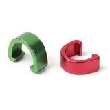 5Pcs MTB Bike Brake Cable/Derailleur Line Case Aluminum Alloy C-Shape Buckle Clasps Bicycle C Clips Outdoor Cycling Parts