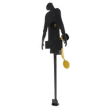 Steel Resetting Field Target Hunting Shooting Practice Zombie Reset Target