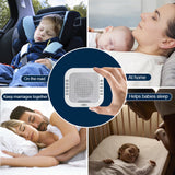 For Kids Baby Natural Office Relaxation White Noise Rain Nightlight Ocean USB Rechargeable Soothing Lullaby Sleep Sound Machine