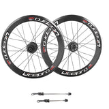 LITEPRO Front Rear Bicycle Wheelset with Front Rear Quick Release Skewer 451mm 100/135mm Road Bike Wheelset