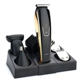 HAEGER-5 In 1 Men Hair Clipper Electric trimmer for beard Razor Rechargeable Mustache Shaver Styling Tools EU Plug