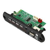 2*25W 50W 6V-18V Bluetooth 5.0 MP3 Decoding Board Module Wireless Car USB MP3 Player TF Card Slot/USB/FM/Module