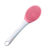 Body Massager Brush with 3 Level Vibration Electronic Waterproof Back Scrubber Facial Cleansing Brush With Long-handle Bath Spa