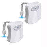 16 color toilet small night light PIR motion sensor toilet light LED bathroom Night light Toilet light is used for bathroom rest