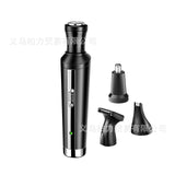 4in1 rechargeable nose trimmer beard trimer for men ear cleaner eyebrow nose hair trimmer nose and ear hair removal machine