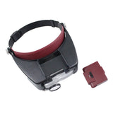 LED Head-mounted Watch Maintenance Magnifying Glasses For Reading Optivisor Magnifying Glass Loupes Jewelry Watch Repair Tool