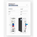 TOMZN 1P DC 250V DC Solar Molded Case Circuit Breaker MCCB Overload Protection Switch Protector For Solar Photovoltaic PV