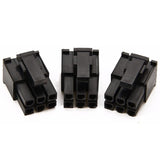 400Pcs Crimp Female Terminals Pin Plug + 50Pcs 5557 8(6+2)P ATX EPS PCI-E Connectors with Plastic Box