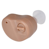 K80 Ear Hearing Aid Sound Amplifier with Ear Wax Spoon Cleaning Brush Battery Storage Case for Adults & Seniors