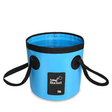 12L 20L Portable Bucket Fishing Folding Bucket Waterproof Water Storage Bag Waterproof Water Bag Bucket Outdoor Water Container