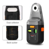 Electric Drilling Dust Collector Laser Level 2 In 1 Wall Electric Suction Vacuum Drilling Dust Collector Dust Cleaning Suction
