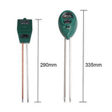 Soil pH Tester, 3/4 in 1 PH Light Moisture Acidity Tester Soil Tester Moisture Meter Plant Soil Tester Kit for Flowers