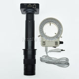 Full HD 38MP 2K 1080P 60FPS Industry Video Microscope Camera HDMI-compatible USB Simultaneous Output Magnifier Chip Phone Repair