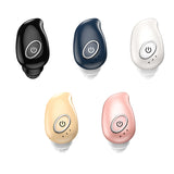 V21 Invisible Single Bluetooth-compatible Earphones 2200mAh Charging Box Wireless Headphone 8D Stereo Sports Waterproof Headsets