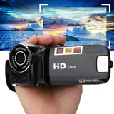 Vlog Camera 1080P Full HD 16 Million Pixel DV Camcorder Digital Video Camera Screen 16X Night Shoot Zoom Digital Zoom