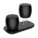 2022.F1 Bluetooth Speakers TWS System Column Portable Mini Metal Speaker 3D Stereo Computer Loudspeaker MP3 Player Sardine