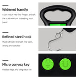 Portable 50Kg 10g Hanging Scale Digital Scale BackLight Electronic Fishing Weights Pocket Scale Luggage Scales Travel Weighting