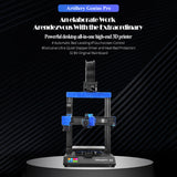 Artillery Genius Pro 3D Printer 220x220x250mm Printing Size 2.8in Touchscreen Tempered Glass Platform Support Fialment Run-out