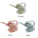 Plant Flower Lawn Patio Cartoon Elephant Outdoor Garden Home Watering Can PP Tool Irrigation Kids Cute With Handle Long Nozzle