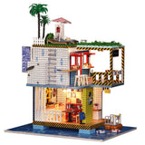 NEW Doll House Diy Miniature 3D Wooden Miniaturas Dollhouse Furniture Building  Kits Toys for Children Birthday Gifts