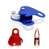 Professional Climbing Equipment Rope Climbing Accessories Carabiner Aluminum Safety Lock Red, Blue