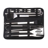 Stainless Steel BBQ Tools Set 3/5/7/9/16/18/20Pcs Barbecue Grilling Utensil for Outdoor Camping Cooking Tools Kit BBQ Utensils