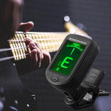 Digital Acoustic Guitar Tuner Rotatable Multifunction for Acoustic Guitar