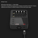 C4 EVO Smart Battery Charger with Type-C QC3.0 Output for AA AAA Li-Ion Battery with IPS Display Screen