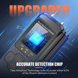 MT1906 Digital Wood Moisture Meter Tester With Backlit LCD Display Damp Meter Detector For Lumber Woodwoking Firewood