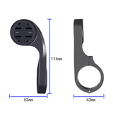MTB Bike Code Table Extension Bracket Bicycle Computer Camera Holder Rack Flashlight Table Car Lamp Bracket for Garmin