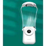 Semiconductor Refrigeration Hanging Neck Fans Mini Portable USB Fan Handheld Desktop Multi Function Charge Fan