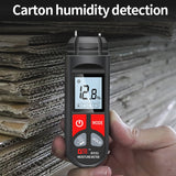 Digital Moisture Detector Moisture Tester Wood Humidity Tester Detector Backlit