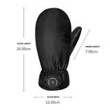 USB Electric Heated Gloves 3000 MAh Rechargeable Battery Powered Hand Warmer For Hunting Fishing Skiing Motorcycle Cycling Glove
