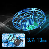 UFO RC Drone Mini Helicopter Infrared Hand Induction Aircraft Electronic Model Quadcopter Small Drone Toy For Kids