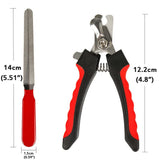 Pet Nail Clipper Stainless Steel Cat Dog Nail Trimmer Dogs Grooming Scissors Clippers Cats Toe Claw Trimmer Pet Cleaning Tools