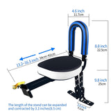 Dropship-Child Bike Seat, Portable Foldable Front Mount Kids Seat,for Children 2-6 Years, Detachable Child Bicycle Seat