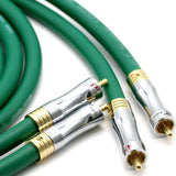 Pair Mcintosh RCA Cable Copper + Silver plated Core Audiophile HiFi Audio Line