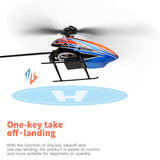 WLtoys XKS K127 RC Helicopter Remote Control Helicopter for Beginners 6-axis Gyro Single Blade RC Aircraft Fixed Height 4CH RTF