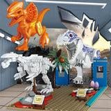 Technical  Animal Enlighten Bricks Building Blocks MOC Expert Dinosaur Animal World Park DIY Assembly Bricks Toys for Boys Gifts