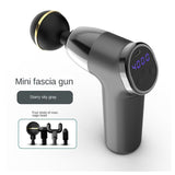 New LCD Display Massage Gun Rechargeable Deep Tissue foot massage Percussion Muscle hand Massager Electric Body Massager