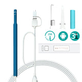 Smart Visual Ear Cleaning Otoscope Otoscope-Ear Scope Camera Ear Wax removal Tools Home Ear Inspection for Kids and Adults