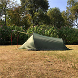 Ultralight Outdoor Camping Tent Backpacking Tent 2 Person Waterproof Tent Aviation Aluminum Support Portable Sleeping Bag Tent