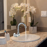 Rotation Copper Basin Faucet Cold Deck Kitchen Folding Caravan Bathroom Tap For Marine Boat Deck Camper